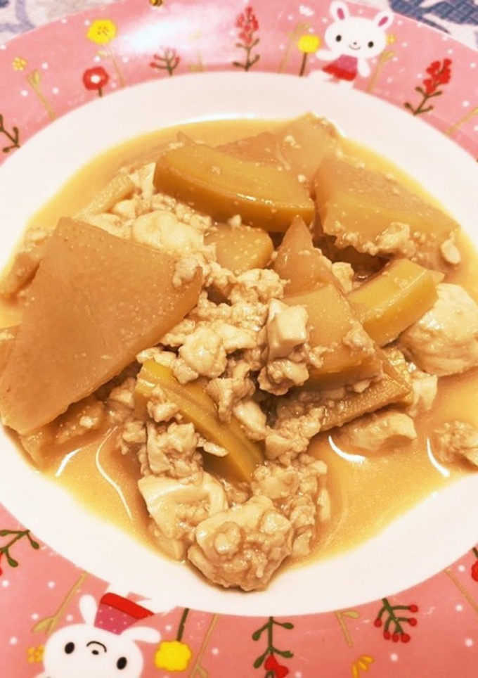 簡単美味い！竹の子と豆腐の炒め！-レシピのメイン写真