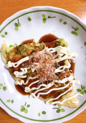 はんぺん入りふわふわお好み焼き♪-レシピのメイン写真