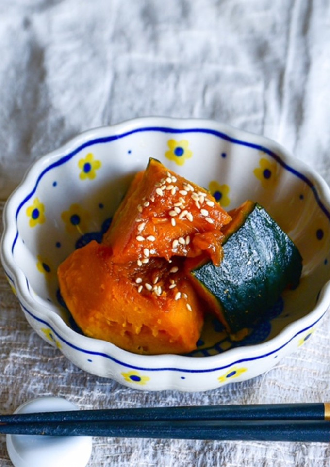 レンジで簡単 南瓜の煮付け-レシピのメイン写真