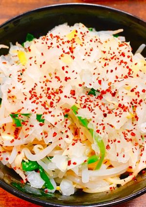 パスタで油そば風和え麺-レシピのメイン写真