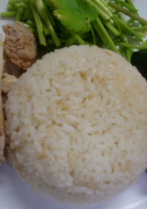 ヘルシー!シンガポール風チキンライス!-レシピのメイン写真