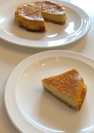 基本のベイクドチーズケーキの作り方-レシピのメイン写真