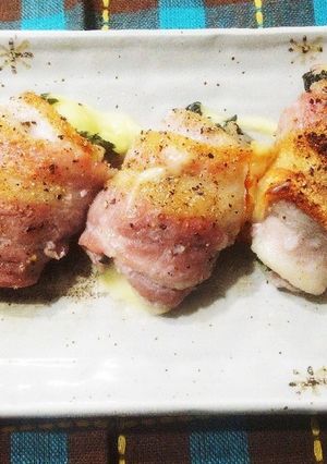 ＊超簡単豚バラしそチーズ巻き＊-レシピのメイン写真