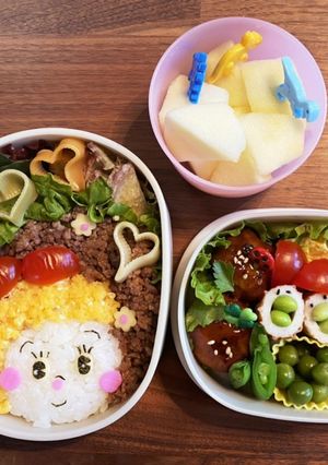 保育園のお弁当（2020.4）-レシピのメイン写真