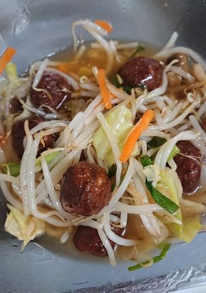 レンジ簡単！ミートボールさっぱり酢豚風？-レシピのメイン写真