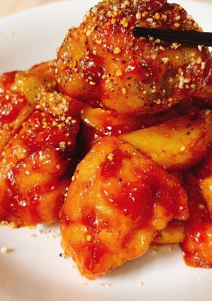 本場の味☆ピリ辛ヤムニョムチキン-レシピのメイン写真