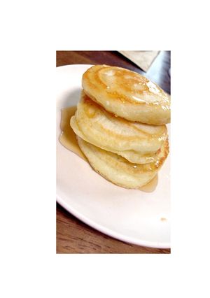 簡単めちゃもちホットケーキ-レシピのメイン写真