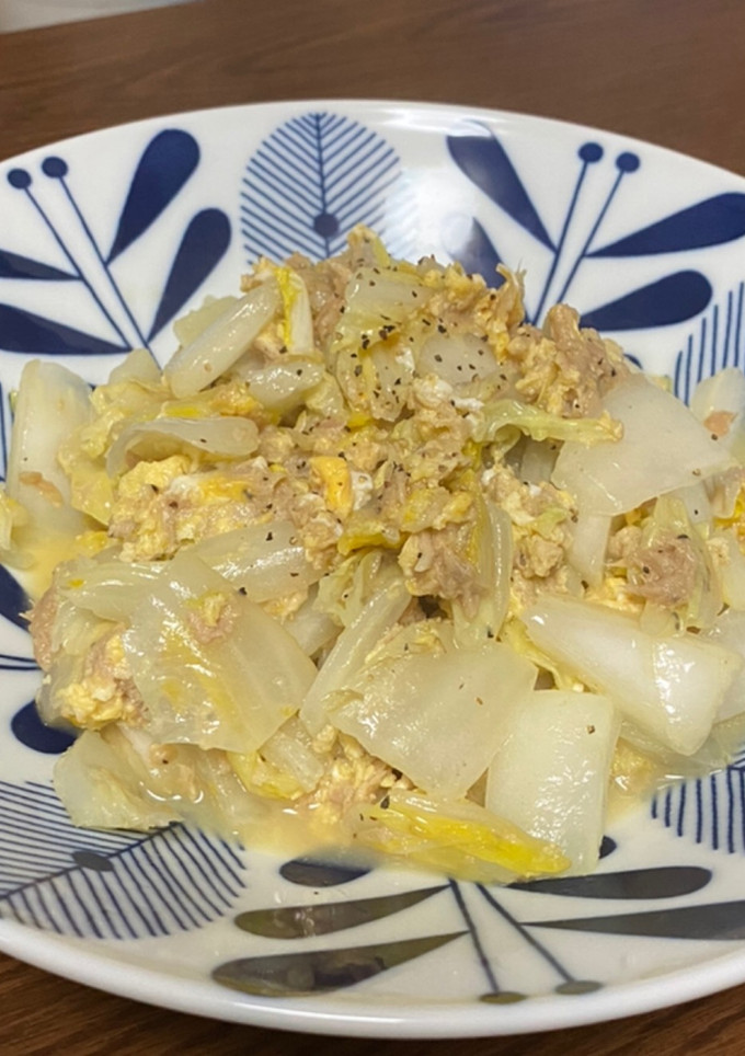 白菜とツナのうま煮-レシピのメイン写真