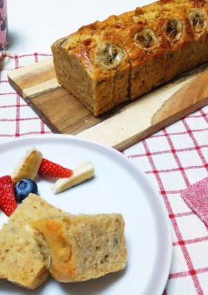 ふんわり・しっとり♡バナナケーキ-レシピのメイン写真