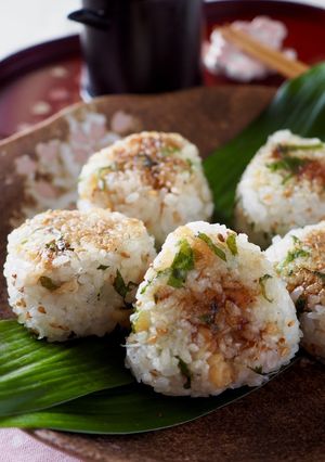 香ばし醤油の悪魔風焼きおにぎり#冷凍可能-レシピのメイン写真