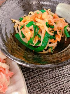もやしとニラで☆キムチのナムル◡̈⋆*-レシピのメイン写真