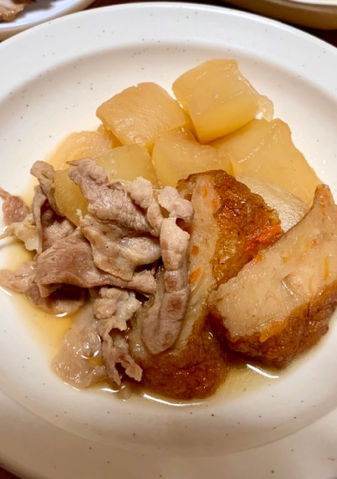 大根と豚肉とさつま揚げの煮物☆-レシピのメイン写真