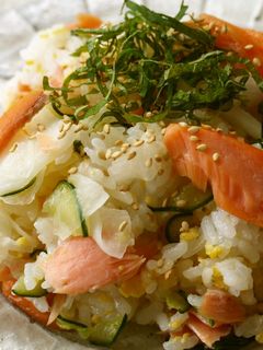 簡単♪鮭のちらし寿司(サラダ風)-レシピのメイン写真