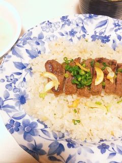 シンプル☆ガーリックライス ステーキ丼-レシピのメイン写真