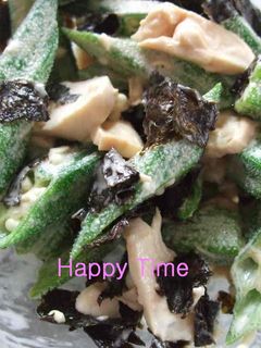 オクラとささみのサラダ風和え物-レシピのメイン写真
