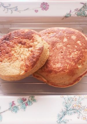 大豆粉＊お豆腐バナナパンケーキ-レシピのメイン写真
