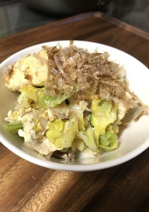 豆腐チャンプル★塩味-レシピのメイン写真
