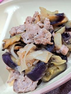 豚と茄子の味ぽん炒め煮-レシピのメイン写真