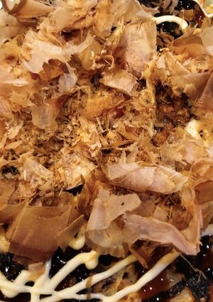 グルテン少なめ　山芋とイカのお好み焼き-レシピのメイン写真