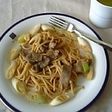 豚とねぎのMISO☆パスタ