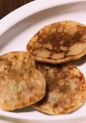 お麩とお出汁ジュワ~なお焼き(掴み食べ)-レシピのメイン写真