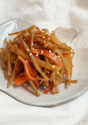 新ごぼうのきんぴら-レシピのメイン写真