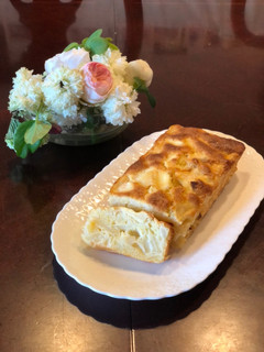 【簡単混ぜるだけ!】りんごたっぷりケーキ-レシピのメイン写真