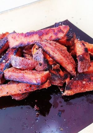 簡単リメイクおやつ さつまいもの素焼き-レシピのメイン写真
