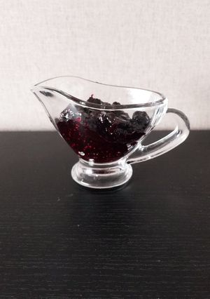 レンジ 冷凍ブルーベリー ジャム-レシピのメイン写真