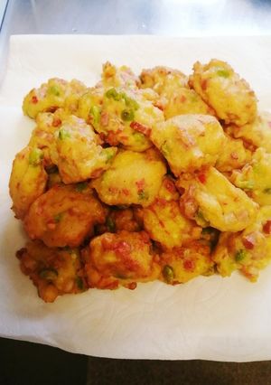 ヘルシー♪豆腐の落し揚げ-レシピのメイン写真