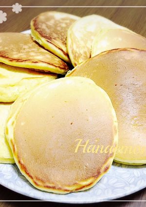 朝食にオススメ☆簡単！強力粉パンケーキ-レシピのメイン写真