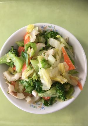 【保育園給食】ブロッコリーのごま和え-レシピのメイン写真