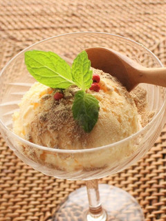 しいたけアイスクリーム-レシピのメイン写真