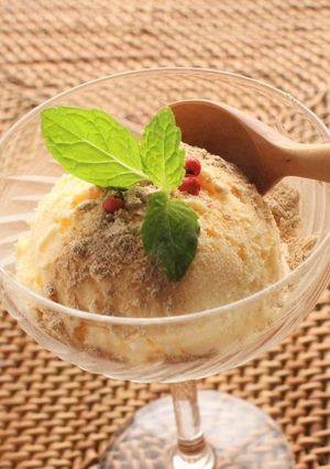 しいたけアイスクリーム-レシピのメイン写真