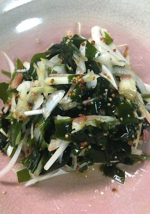新玉ねぎのハニポンマスタード和え-レシピのメイン写真
