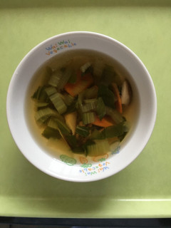 【保育園】チンゲン菜としいたけのゆず風味-レシピのメイン写真