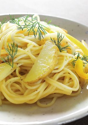 春野菜のアンチョビガーリックパスタ-レシピのメイン写真