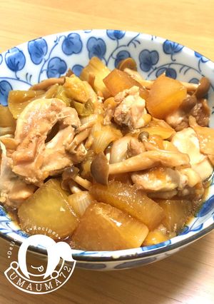 鶏ももとお野菜の煮物-レシピのメイン写真