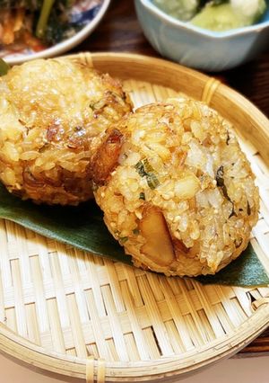 リメイク♪ほっけと大葉の焼きおにぎり-レシピのメイン写真