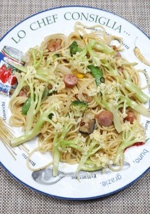 カリフロ—レのペペロンチーノ-レシピのメイン写真