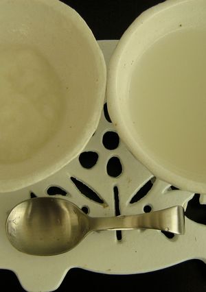 はじめての離乳食☆お米スープとつぶし粥-レシピのメイン写真