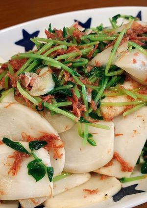 カブとコンビーフの炒め物-レシピのメイン写真