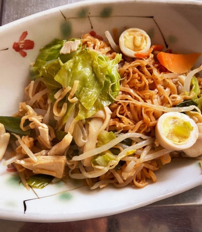 チキンラーメンでなんちゃってパッタイ！？-レシピのメイン写真