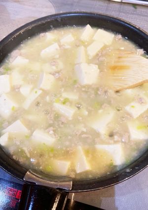 白麻婆豆腐-レシピのメイン写真