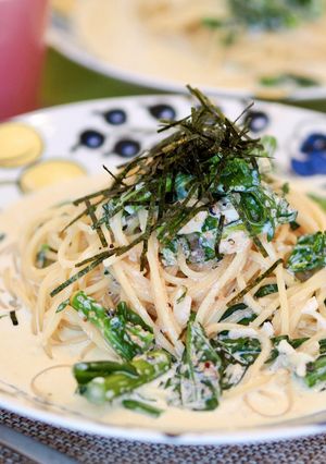 フライパン不要！明太子クリームパスタ-レシピのメイン写真