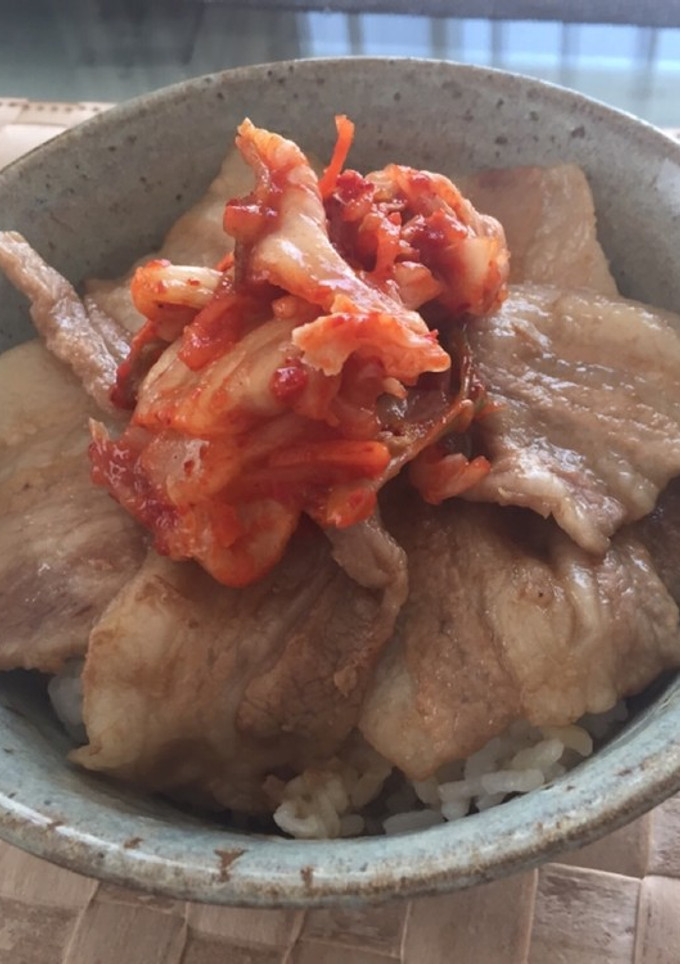 簡単ゲキ旨豚丼-レシピのメイン写真