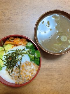 ネバネバ丼-レシピのメイン写真