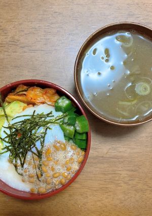 ネバネバ丼-レシピのメイン写真