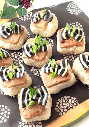 わしたポークおにぎり 1個150kcal-レシピのメイン写真