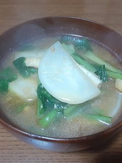 カブのお味噌汁-レシピのメイン写真